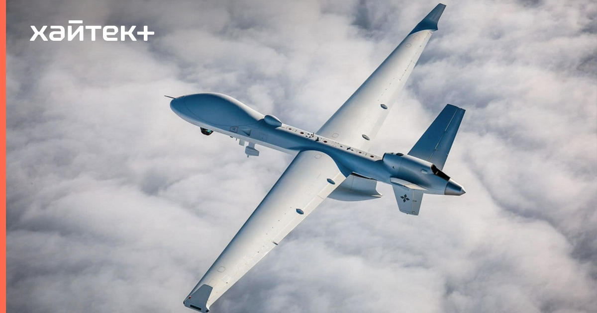 Военно-морской беспилотник SeaGuardian улетает за горизонт на 30 часов