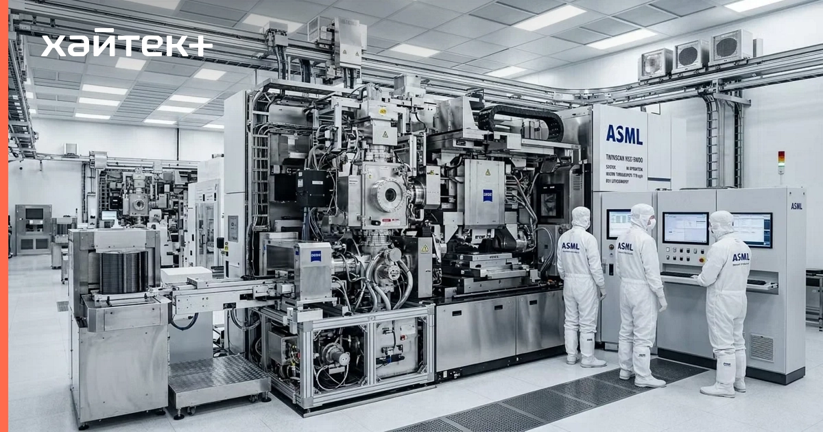 Китай накопил сотни DUV-литографов ASML для производства 7-нм чипов