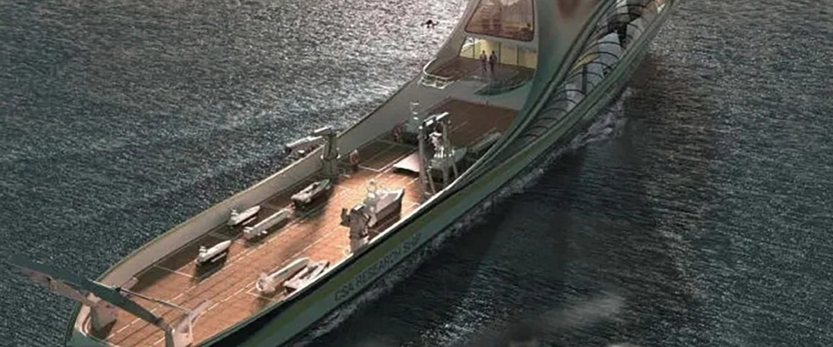 Китай спустил на воду первый в мире беспилотный корабль-дрононосец